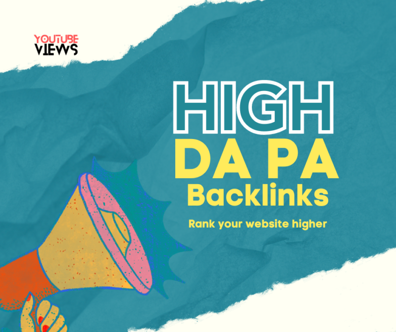 High Domain Authority backlinks service