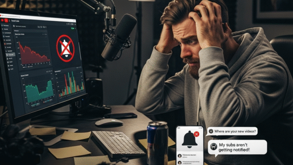 why youtube views drop and subs are not notified by youtube